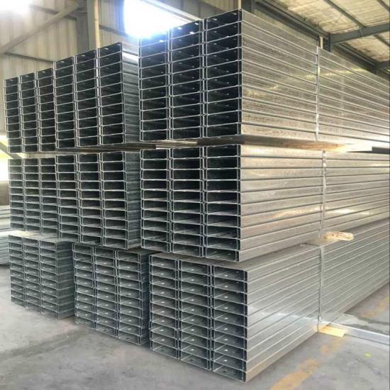 Galvanized section purlin sheet